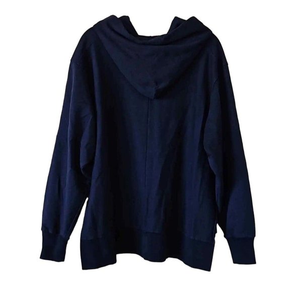 Free People Dark Blue 'Love Me' Hoodie - Picture 2 of 10